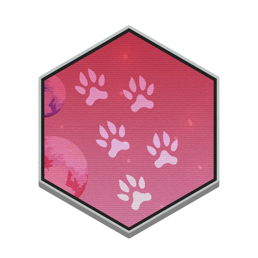 Preview of Pawprints Decal