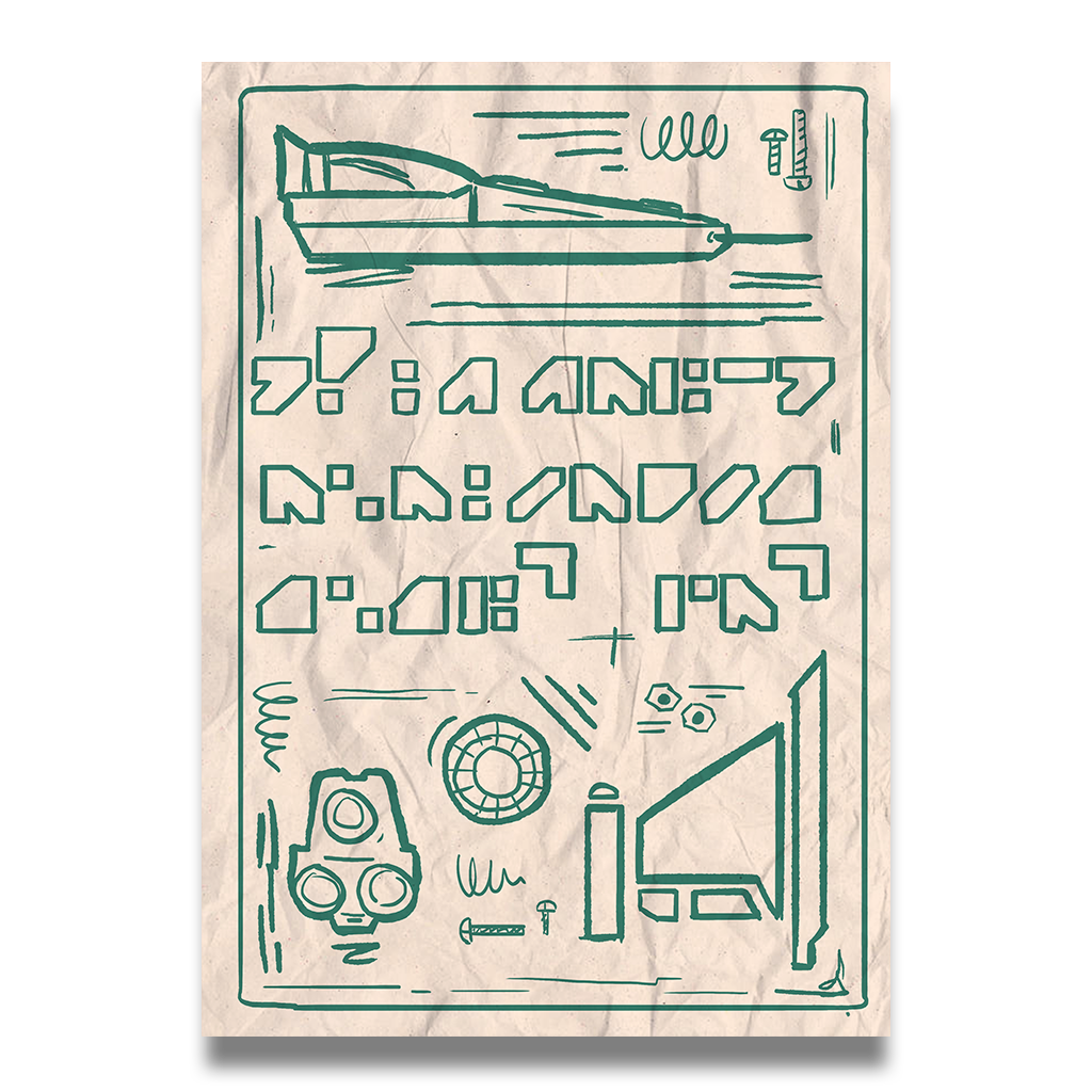 Preview of Ship Parts Poster